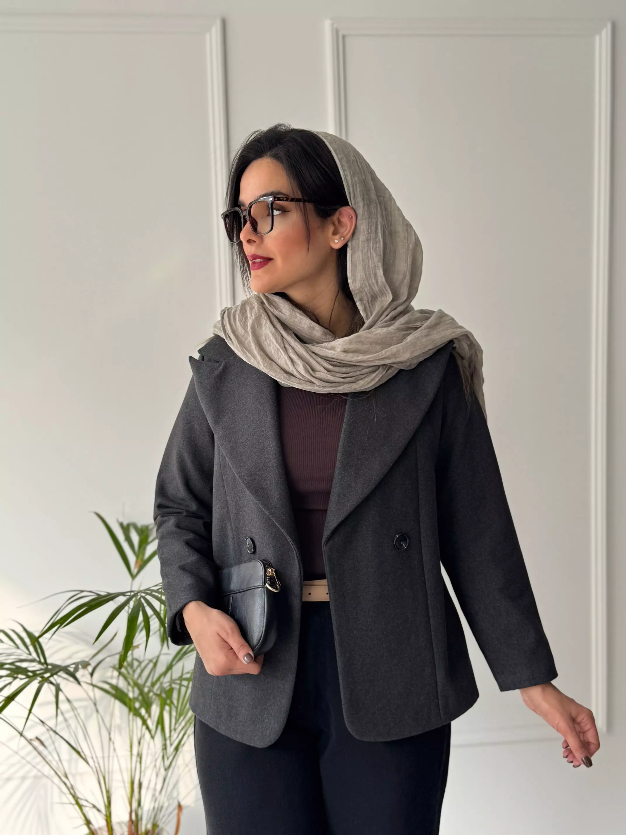 پالتو کتی آستردار آهو